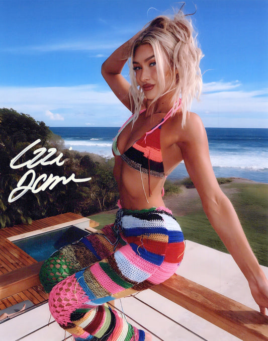 Izzi Dame (8x10) photo signed auto autographed  NXT WWE