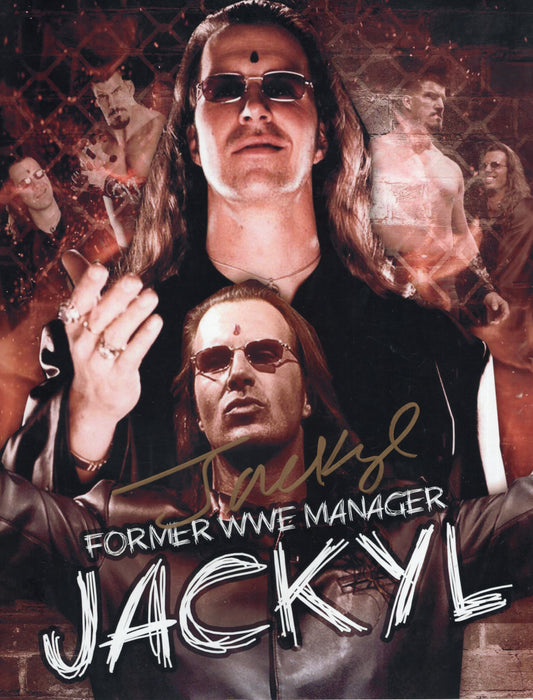 Don Callis Jackyl AEW TNA 8.5x11 photo signed auto autographed WCW ECW WWF (Copy)