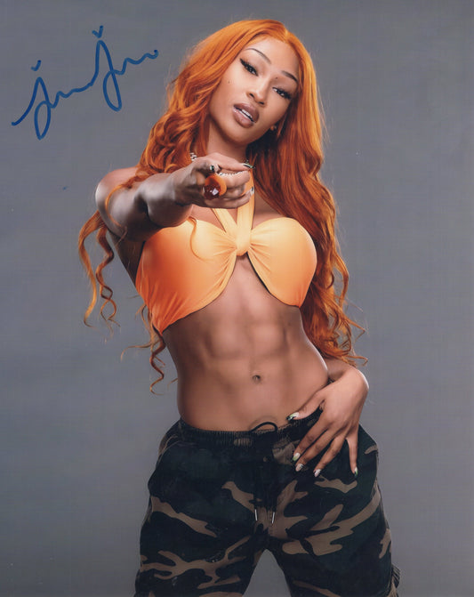 Jakara Jackson Mara Sade 8x10 photo TNA NXT WWE signed autographed