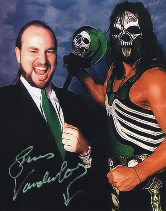 James Vandenberg Sinister Minister 8x10 photo signed auto autographed TNA ECW