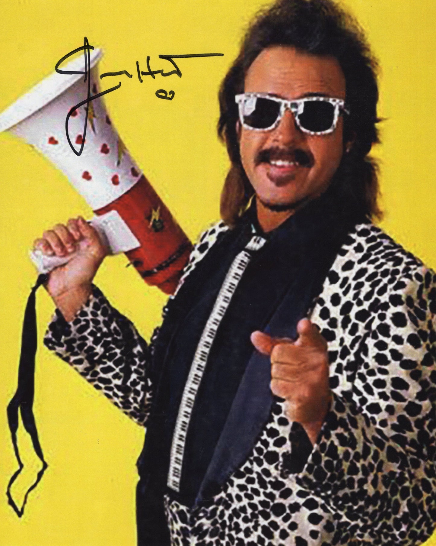 Jimmy Hart WWF 8x10 photo signed auto autographed