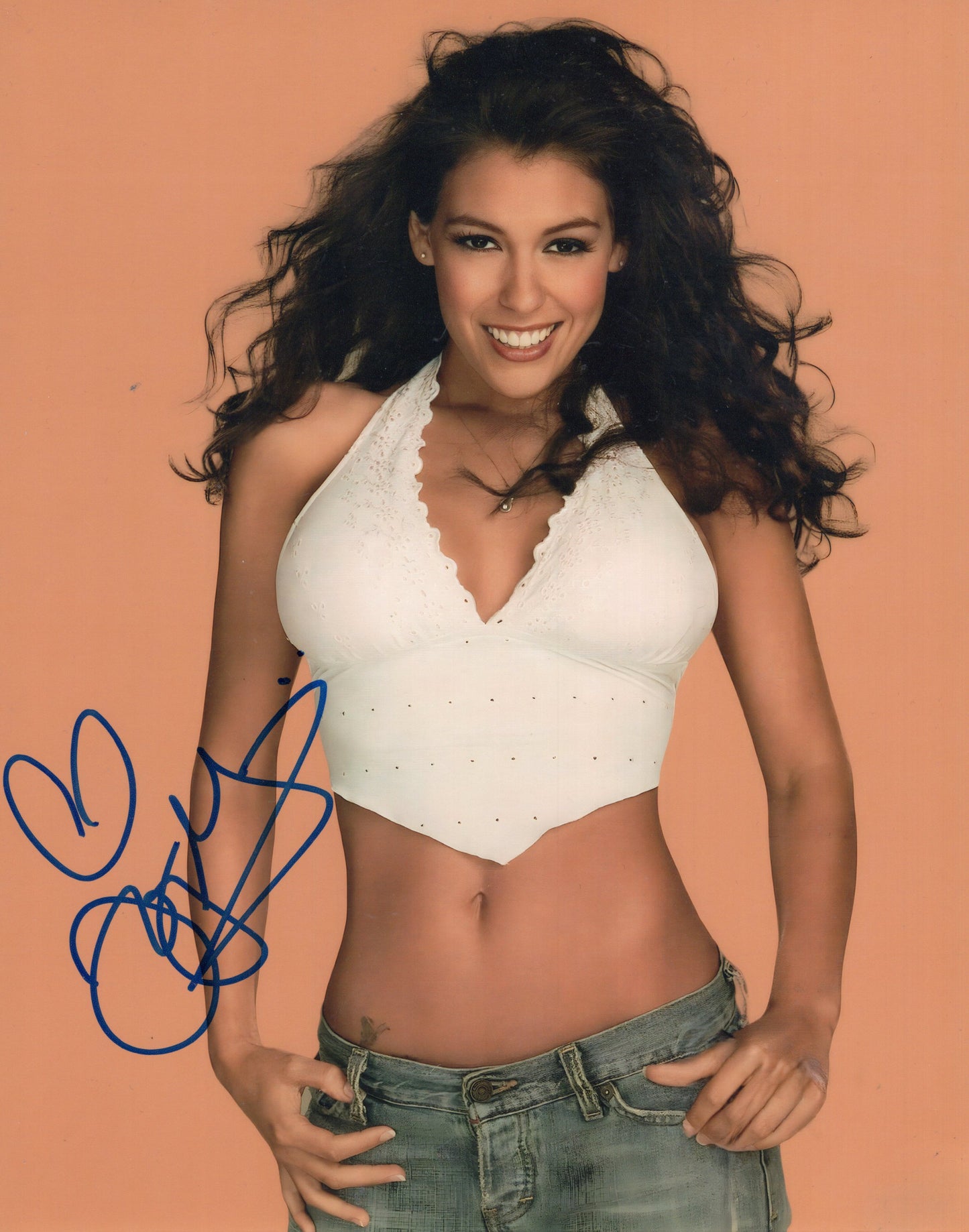 Joy Giovanni 8x10 photo signed auto autographed wwf sexy diva wwe