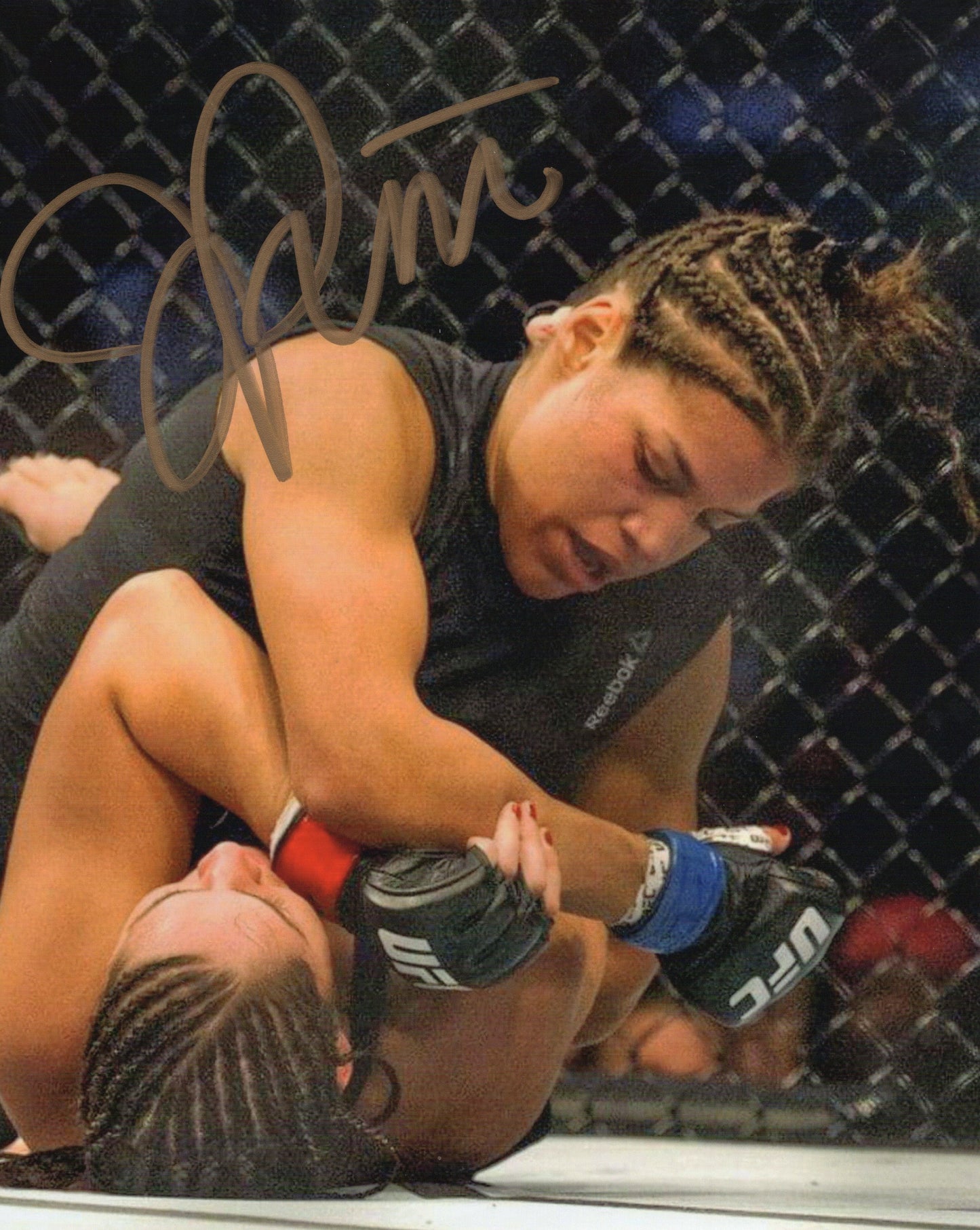 Julianna Peña UFC 8x10 signed autographed photo