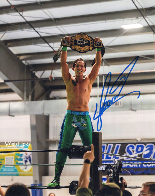 Leo Sparrow ROH (8x10) WWF WWE photo signed auto autographed