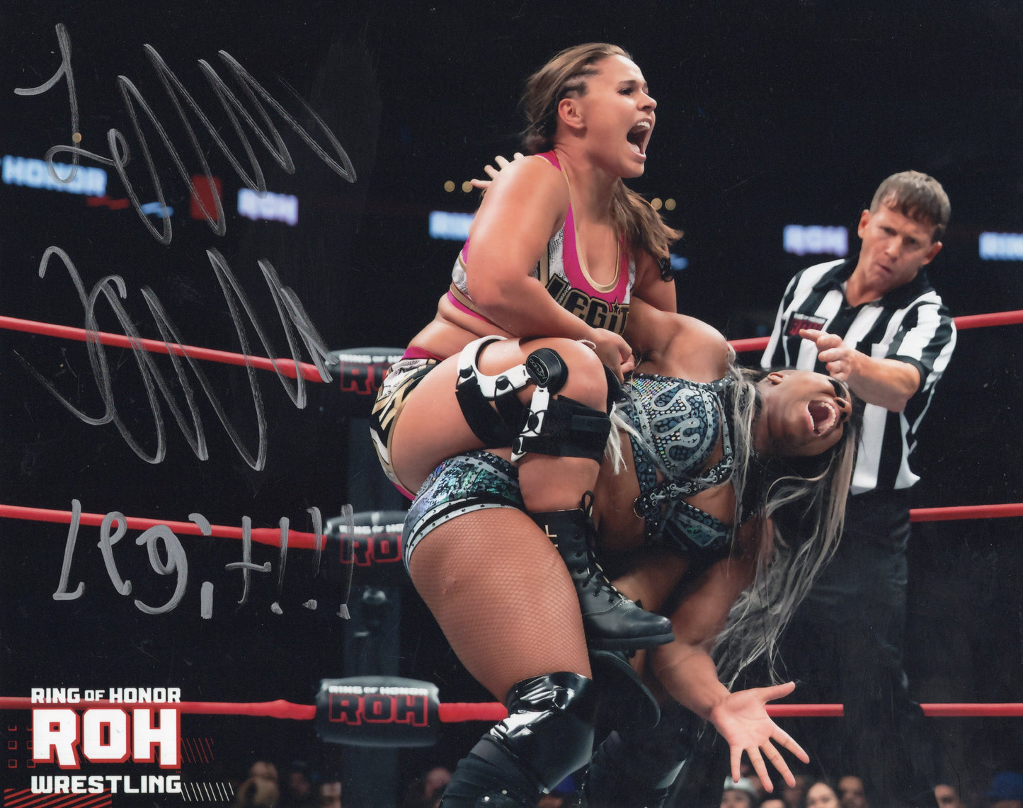 Leyla Hirsch 8x10 photo signed auto autograph AEW
