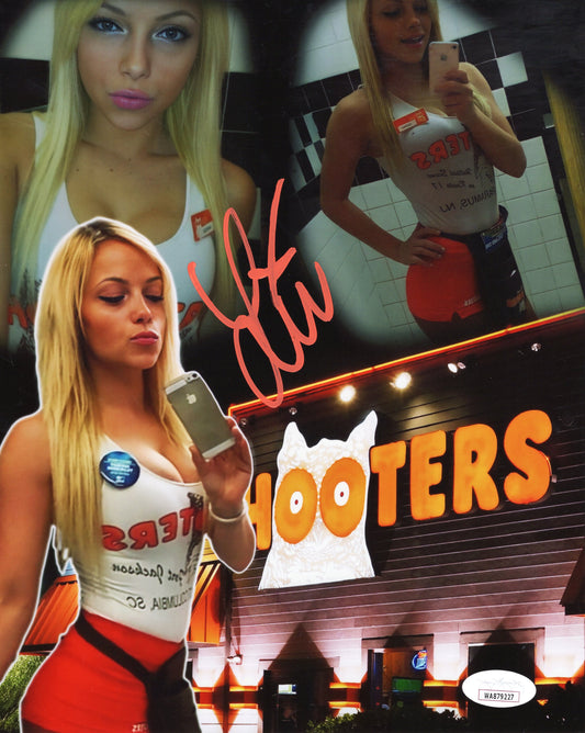 Liv Morgan (metallic 8x10) jsa photo signed auto autographed WWE