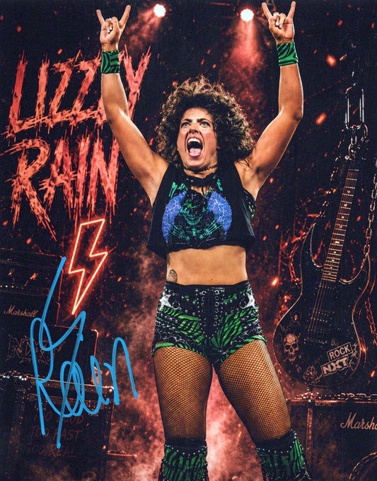 Lizzy Rain (8x10) WWE NXT photo signed auto autographed