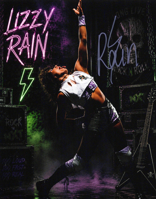 Lizzy Rain (8x10) WWE NXT photo signed auto autographed