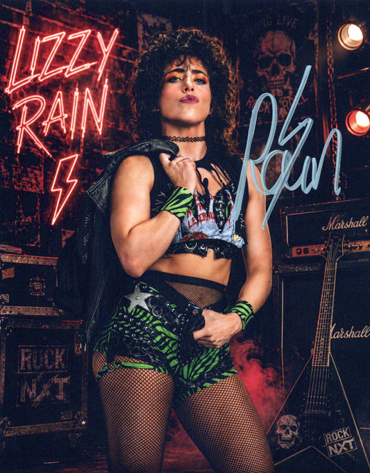 Lizzy Rain (8x10) WWE NXT photo signed auto autographed