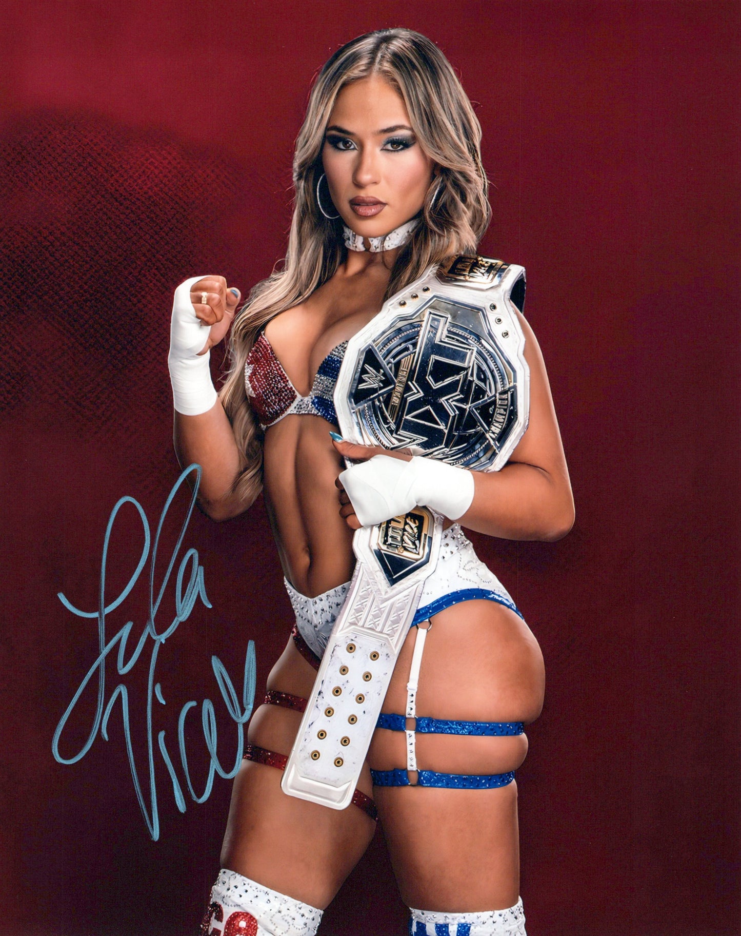 Lola Vice (8x10) WWE NXT photo signed auto autographed