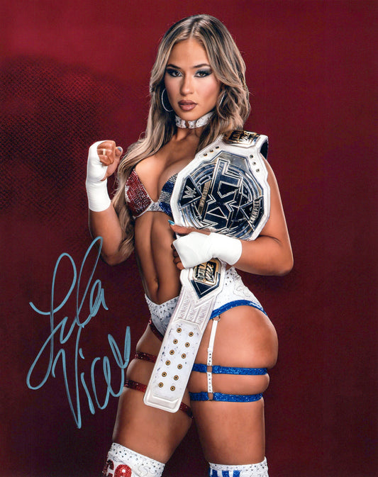 Lola Vice (8x10) WWE NXT photo signed auto autographed