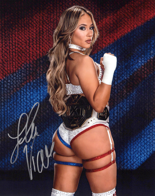 Lola Vice (8x10) WWE NXT photo signed auto autographed