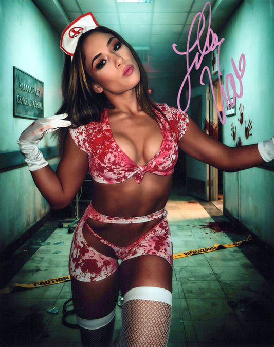 Lola Vice (8x10) funhouse WWE NXT photo signed auto autographed