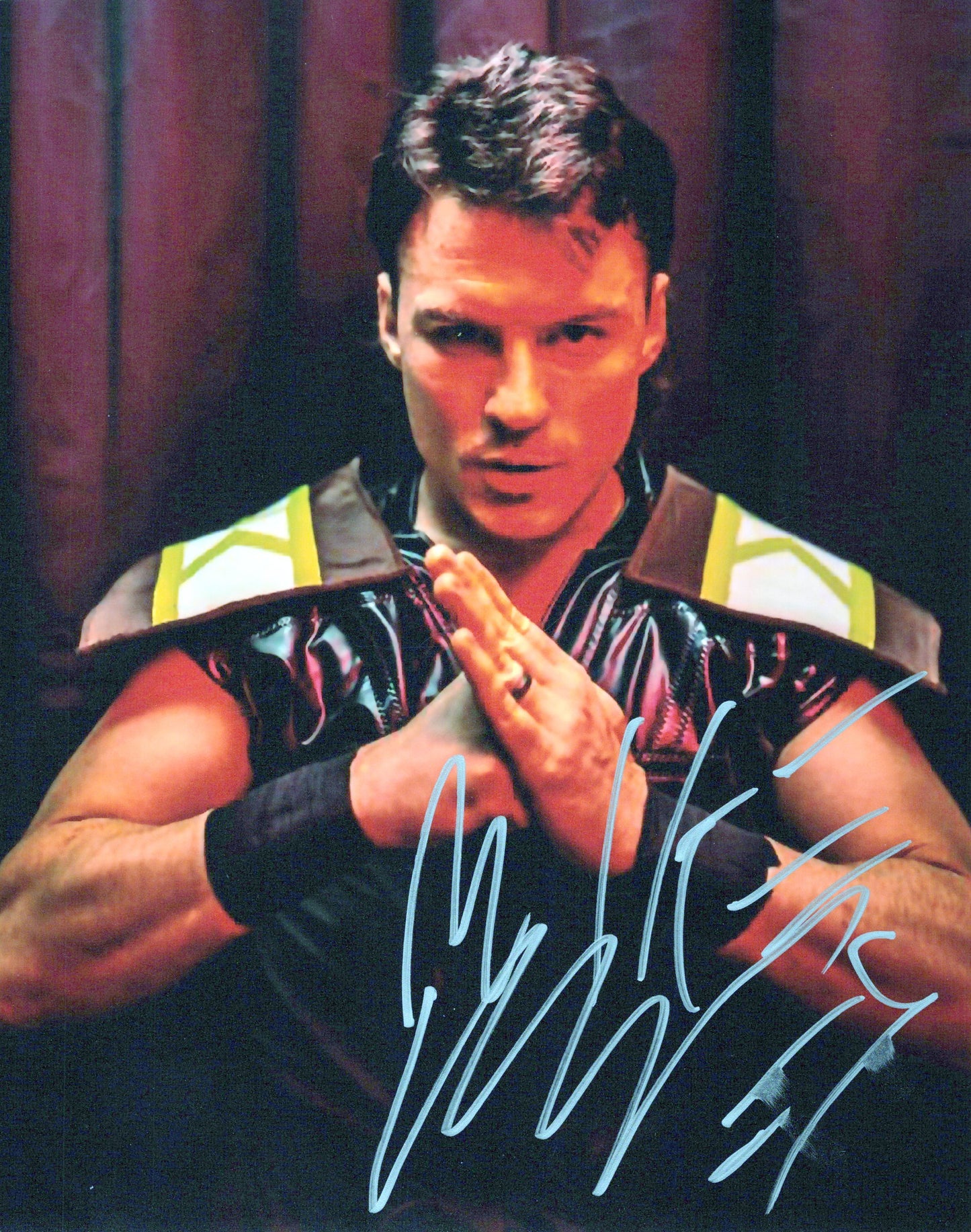 Speedball Mike Bailey (8x10) TNA AEW AAA photo signed auto autographed