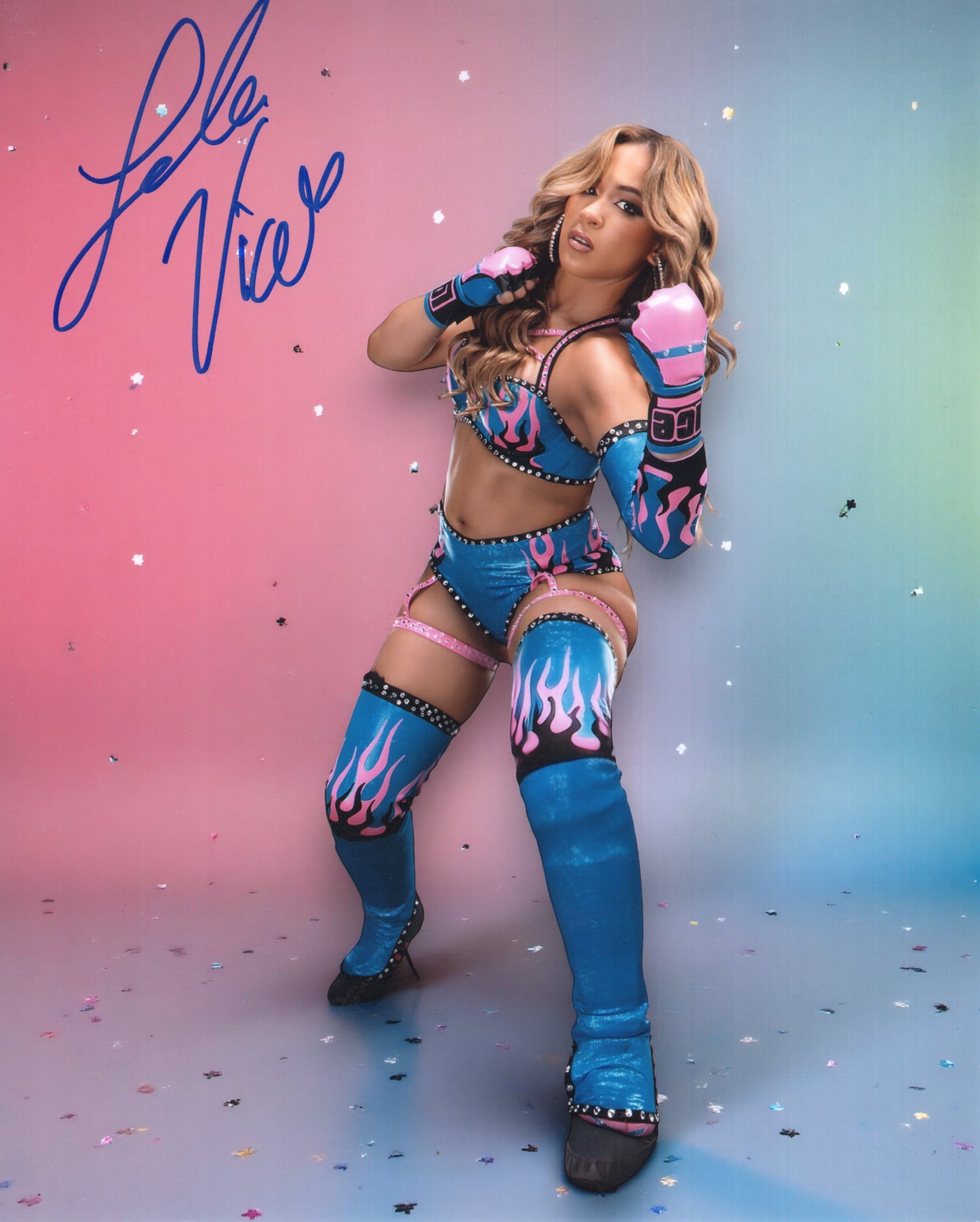 Lola Vice (8x10) WWE NXT photo signed auto autographed