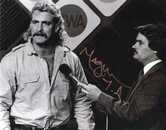 Magnum T.A. TA 8x10 photo signed auto autographed NWA WCW