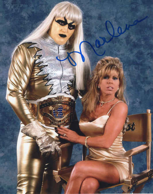 Marlena Terri Runnels WWF WWE Sexy Hot signed autographed photo 8x10