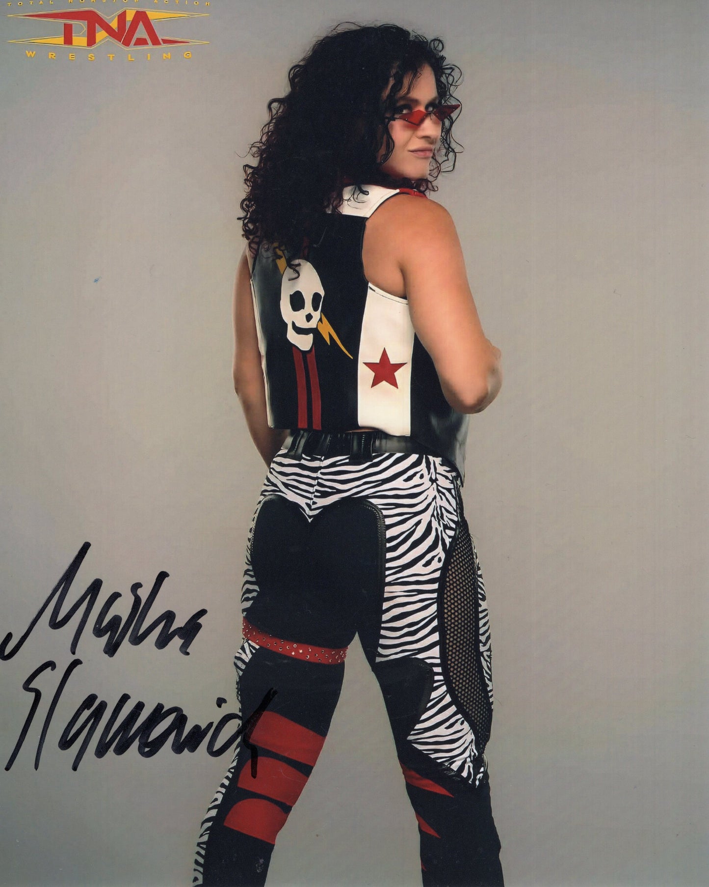 Masha Slamovich (8x10) photo signed auto autographed TNA GCW