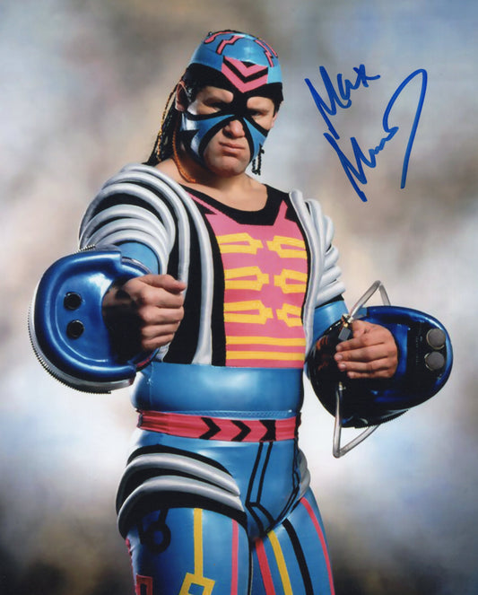 Max Moon 8x10  WWF photo signed auto autographed