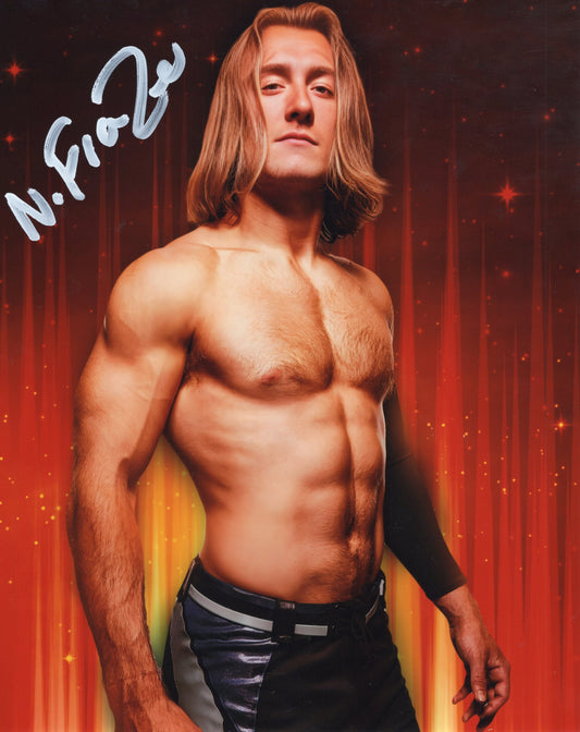 Nathan Frazer funhouse 8x10 - WWE NXT photo signed auto autographed