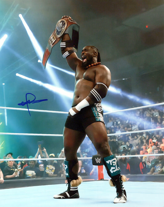 Oba Femi (8x10) WWE photo signed auto autographed