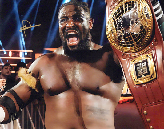 Oba Femi (8x10) WWE photo signed auto autographed