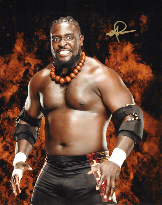 Oba Femi (8x10) WWE photo signed auto autographed