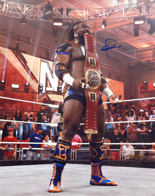 Oba Femi (8x10) WWE photo signed auto autographed