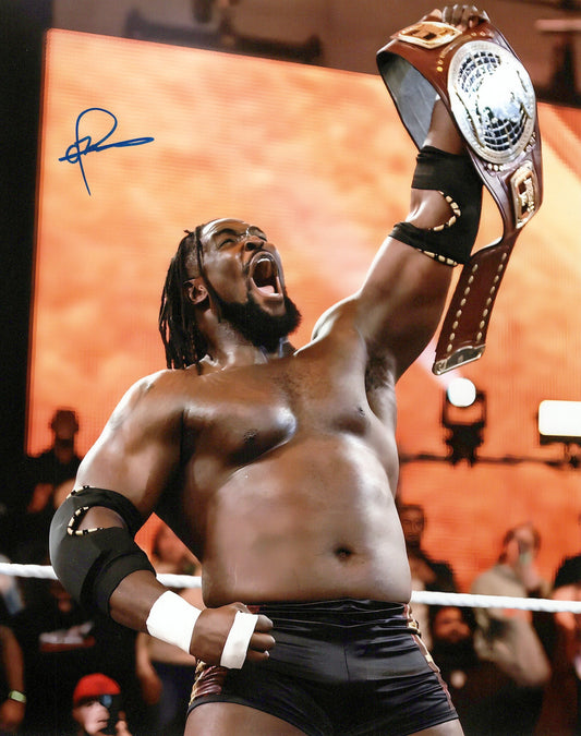 Oba Femi (8x10) WWE photo signed auto autographed