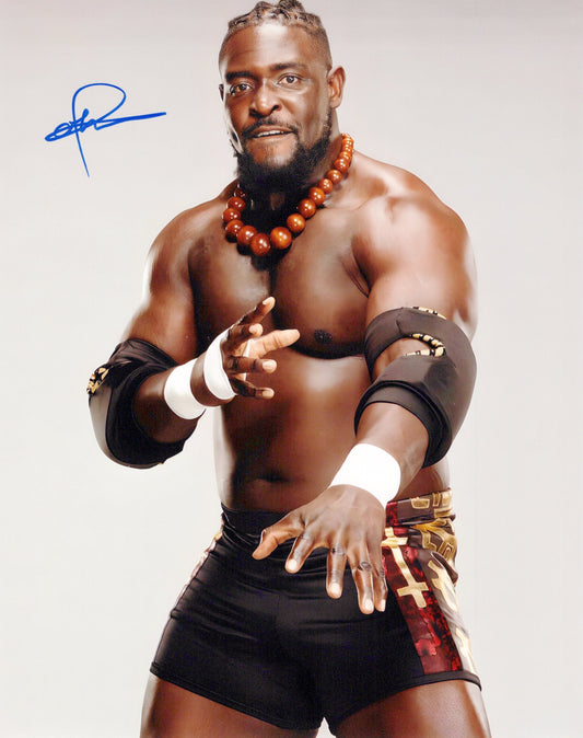 Oba Femi (8x10) WWE photo signed auto autographed