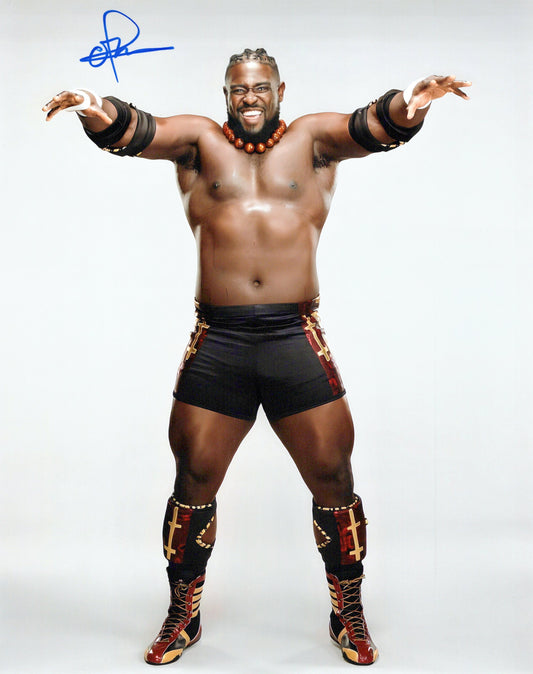 Oba Femi (8x10) WWE photo signed auto autographed