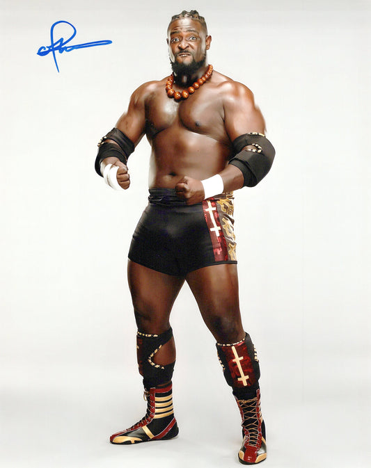 Oba Femi (8x10) WWE photo signed auto autographed