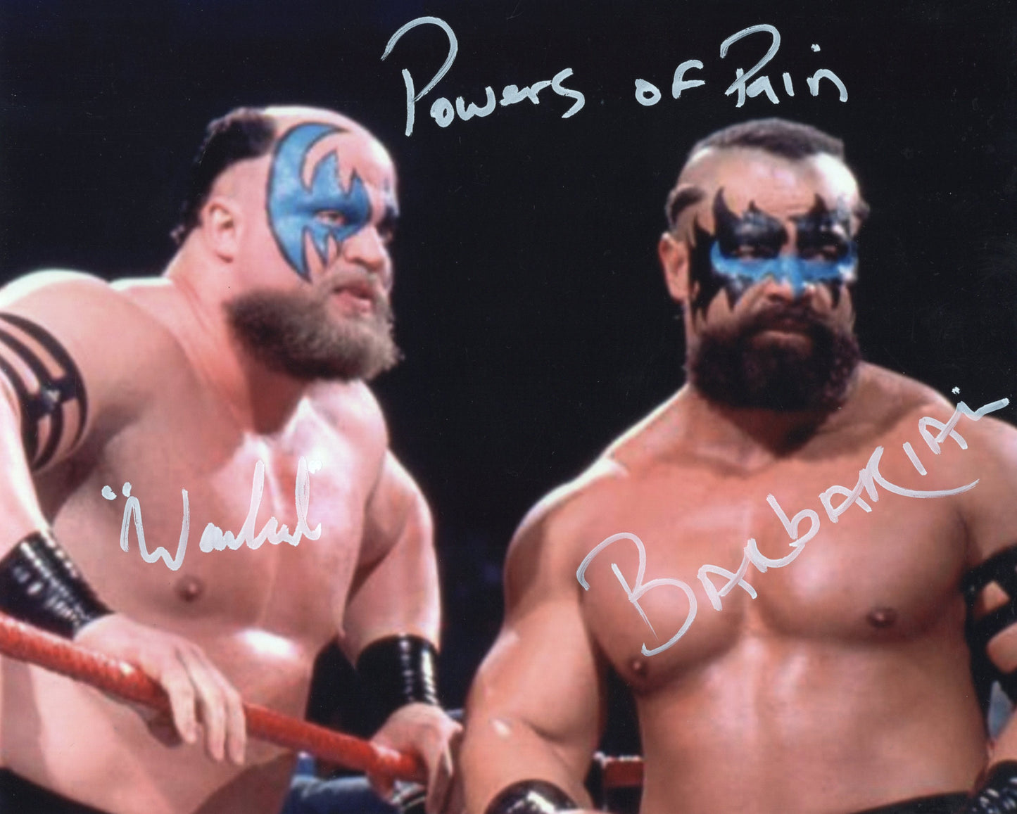 Powers of Pain Warlord Barbarian 8x10 signed autographed photo