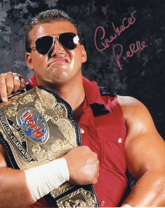 Quebeccer Pierre (8x10) photo signed auto autographed WWF WCW