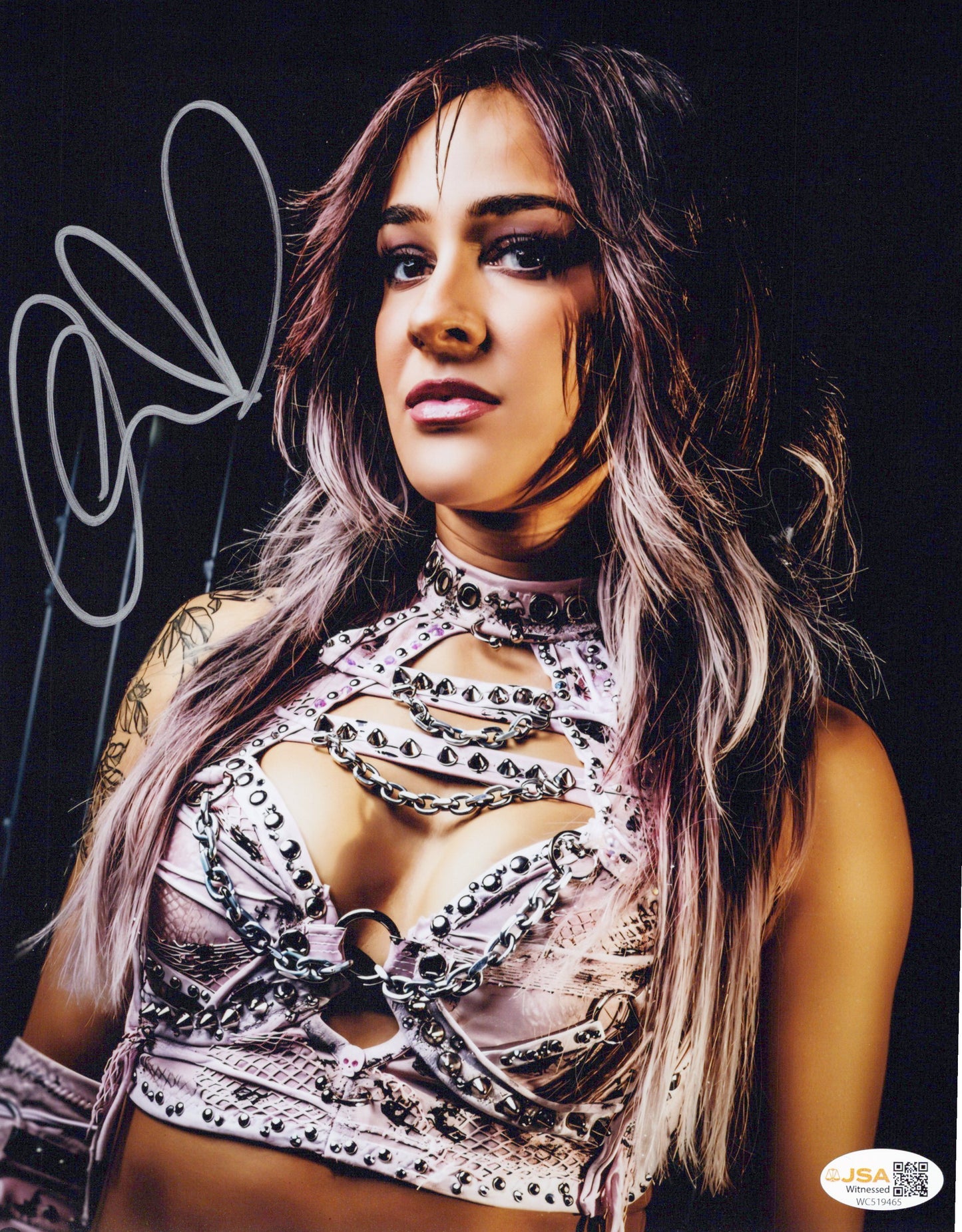 Charlie Dakota Kai (8x10 photo) JSA COA signed auto autographed AEW TNA WWE NXT