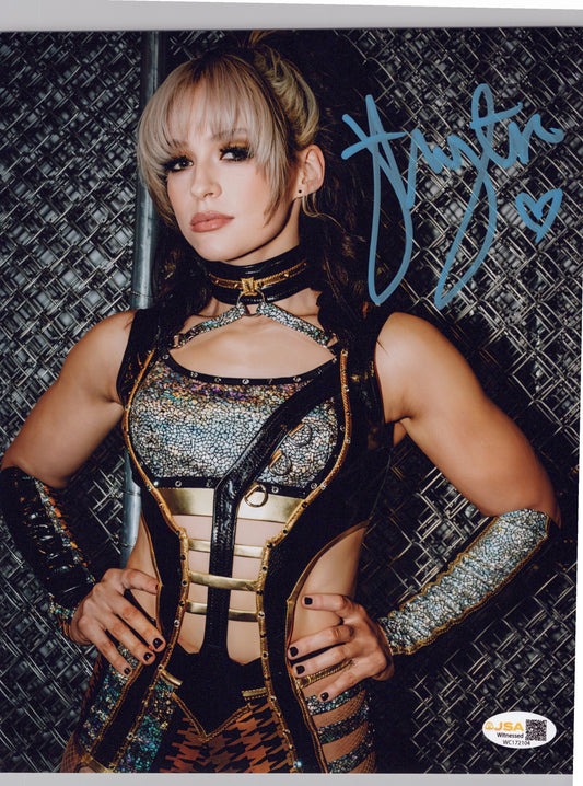 Jamie Hayter (8x10 photo) JSA COA signed auto autographed AEW TNA
