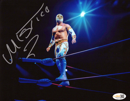Místico (8x10 photo) JSA COA signed auto autographed AEW TNA