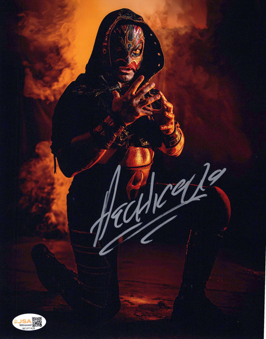 Hechicero (8x10 photo) JSA COA signed auto autographed AEW TNA