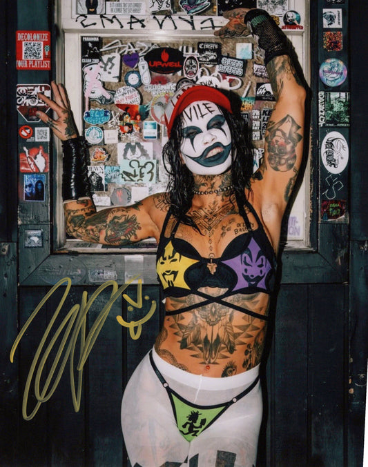 Tara Zepp GCW TNA WWE ROH 8x10 photo signed auto autographed
