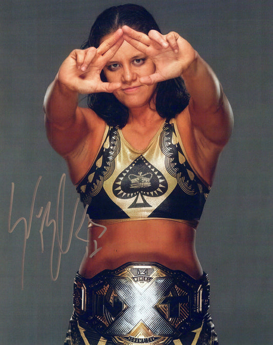 Shayna Baszler Bazsler WWE 8x10 photo signed auto autograph