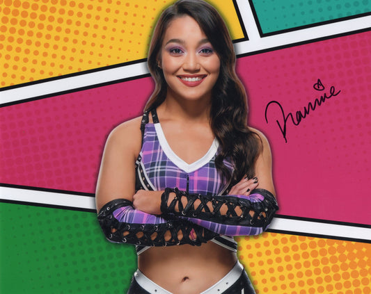 Roxanne Perez 8x10 WWE NXT signed autographed auto