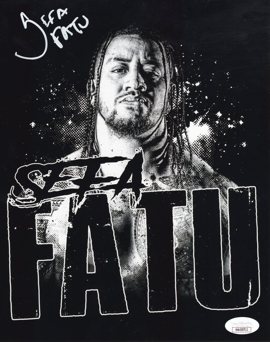 Sefa Fatu aka Solo Sikoa 8x10 jsa photo signed auto autographed WWE