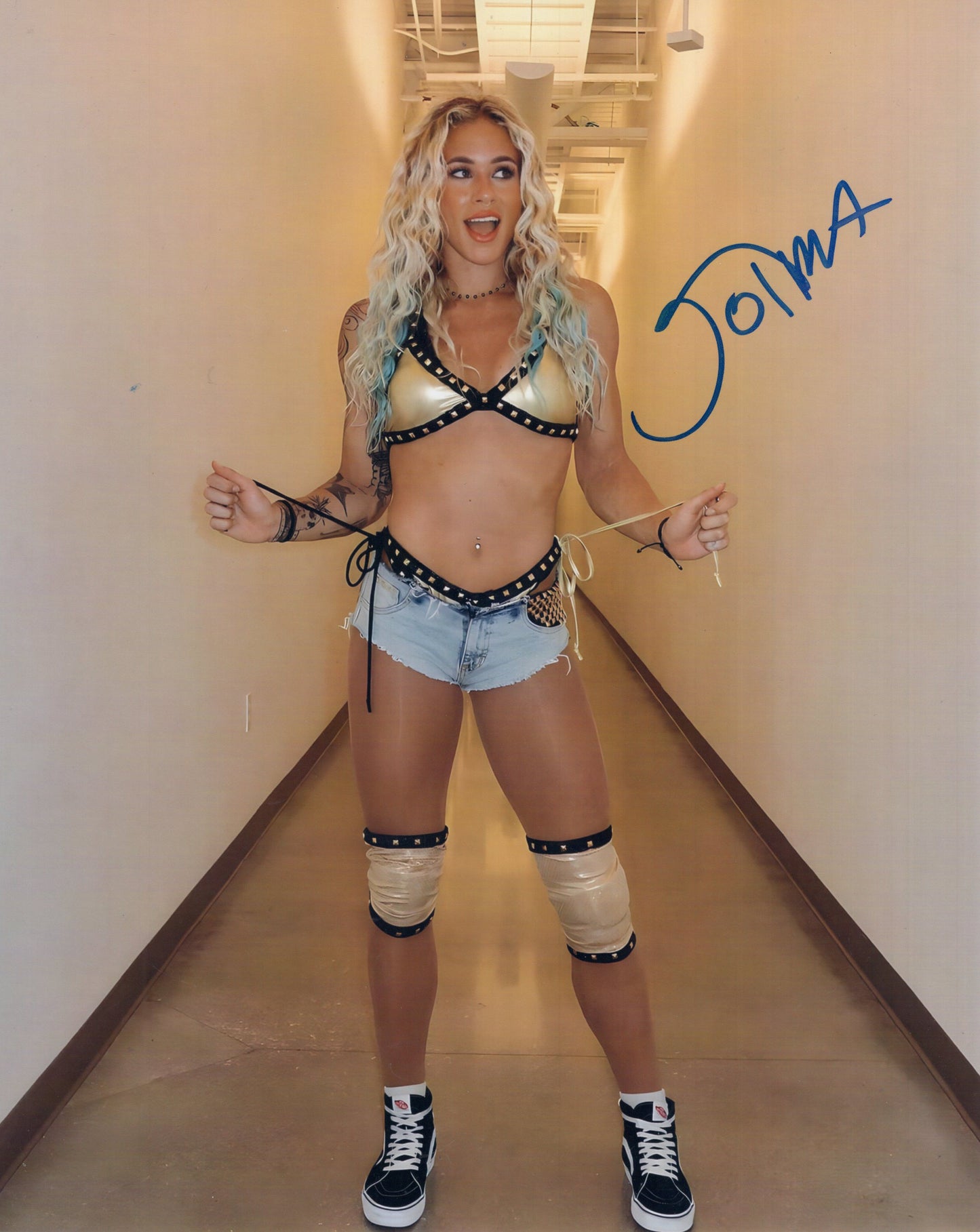 Sol Ruca (8x10) WWE NXT SEXY photo signed auto autographed