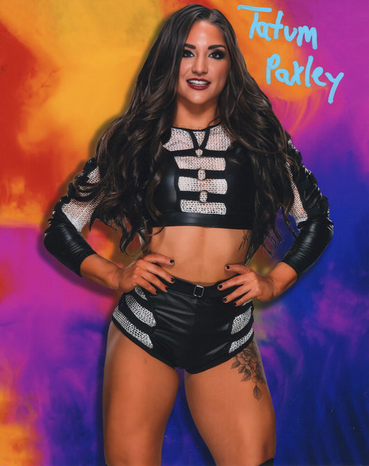 Tatum Paxley Funhouse 8x10 - NXT WWE photo signed auto autographed SEXY