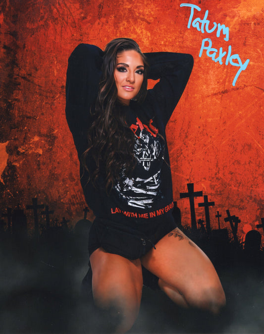 Tatum Paxley Funhouse 8x10 - NXT WWE photo signed auto autographed SEXY