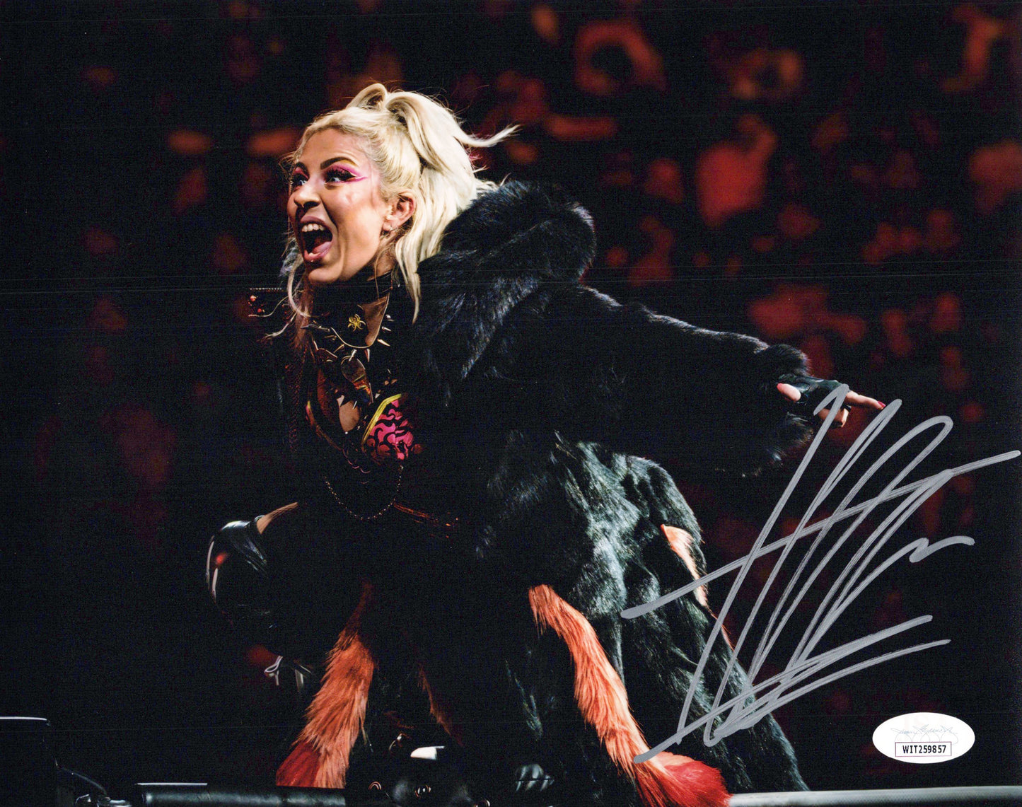 Thekla (8x10) AEW NJPW photo signed autographed JSA COA