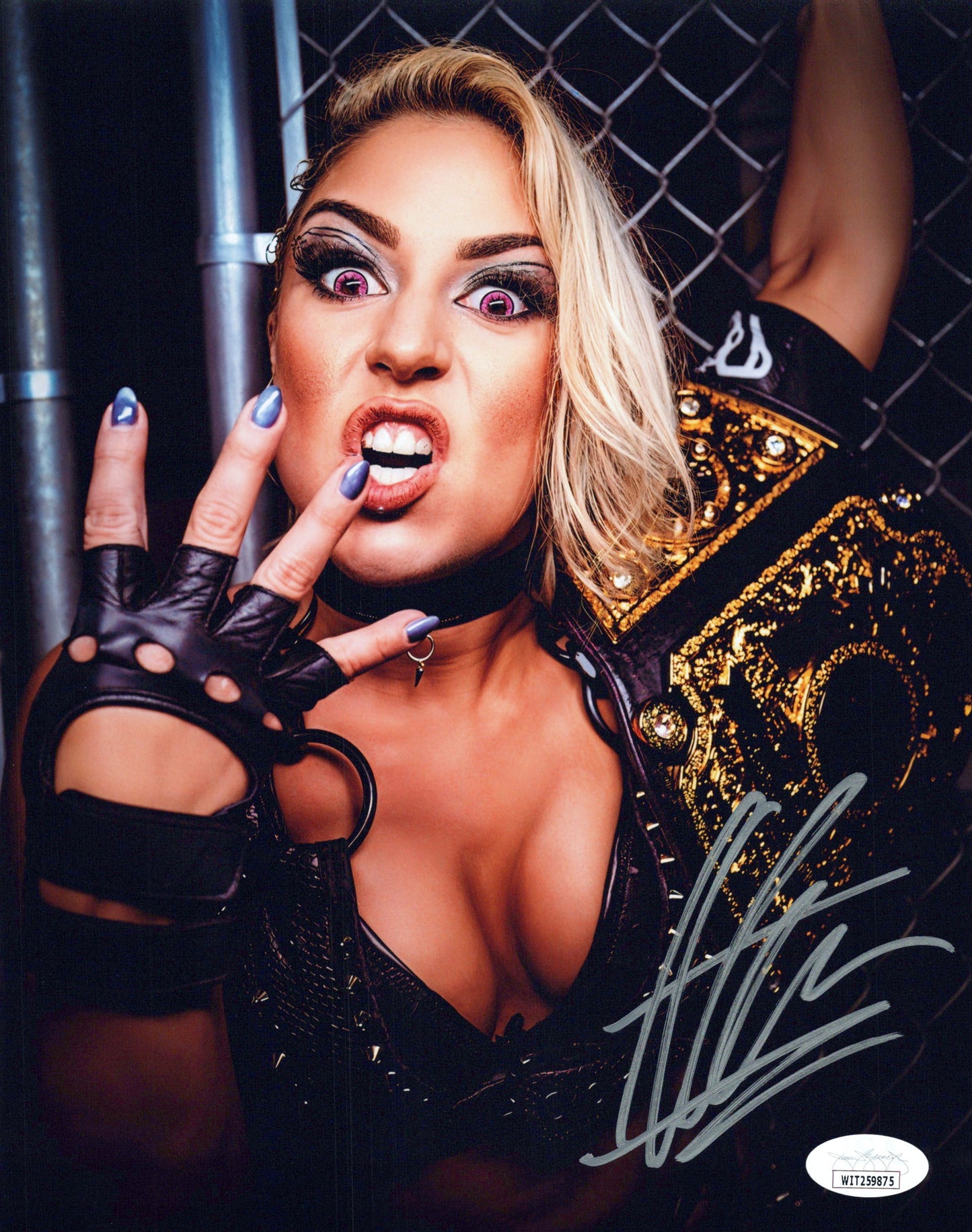 Thekla (8x10) AEW NJPW photo signed autographed JSA COA