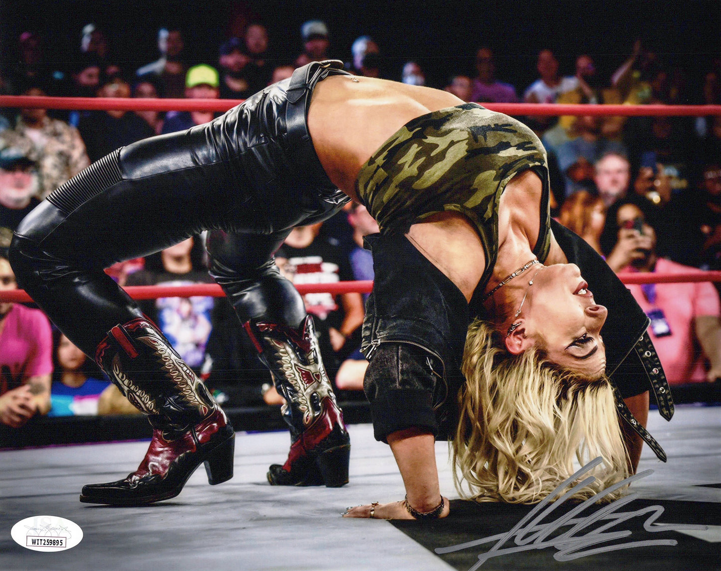 Thekla (8x10) AEW NJPW photo signed autographed JSA COA