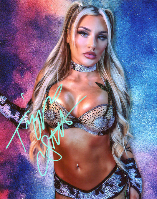 Tiffany Stratton (FUNHOUSE 8x10)  WWE NXT autograph signed photo