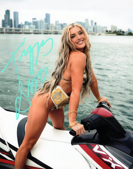 Tiffany Stratton (FUNHOUSE 8x10)  WWE NXT autograph signed photo